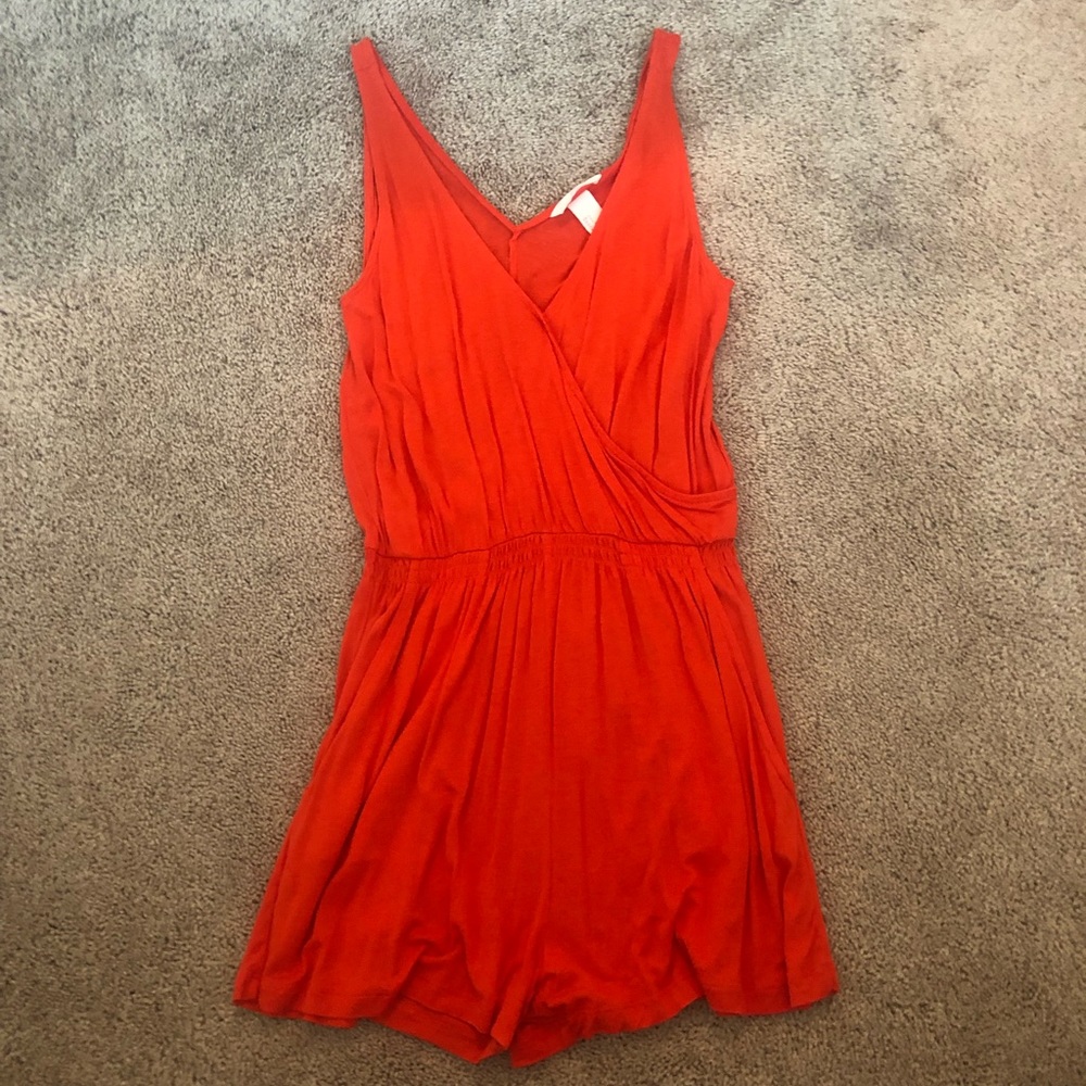 Orange romper